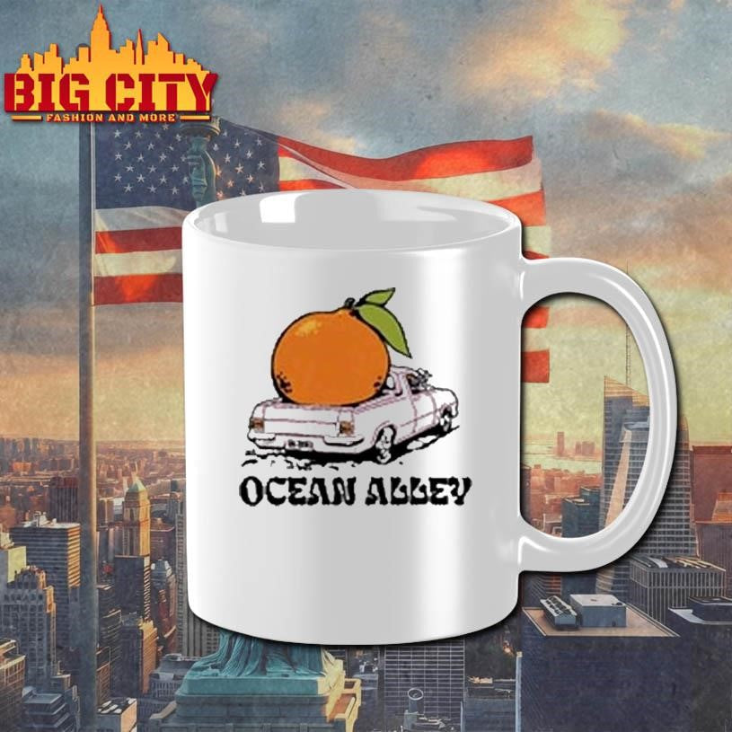 Ocean Alley Orange Tangerine Shirt