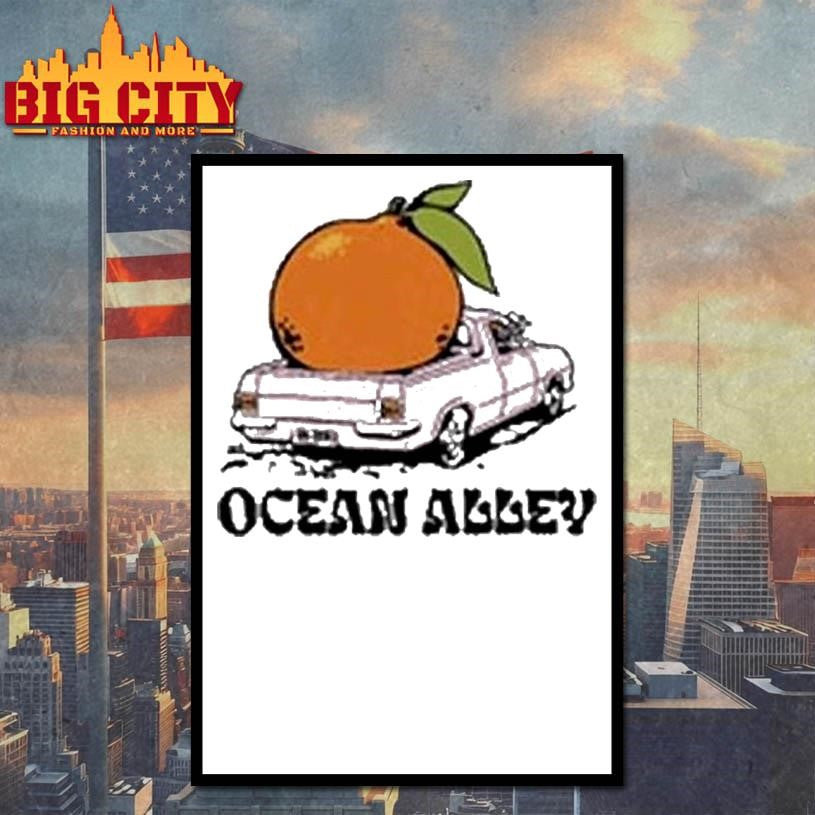 Ocean Alley Orange Tangerine Shirt