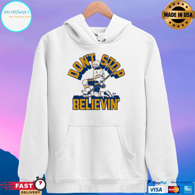 Buffalo Sabres Zach Benson Don’t Stop Believin’ T-shirt