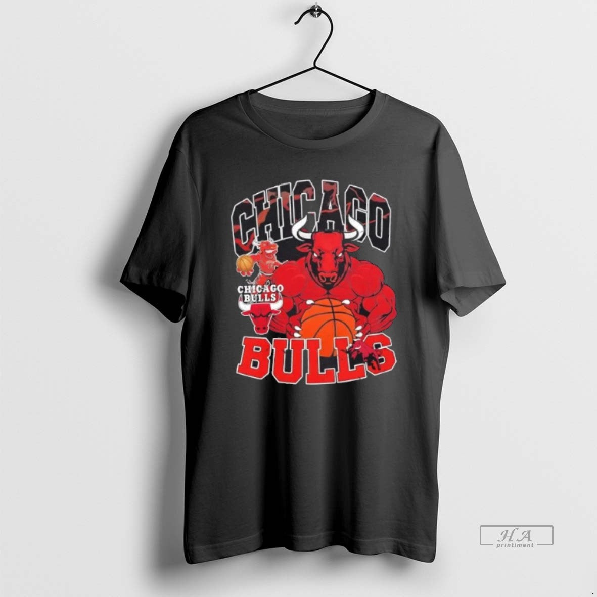 Official Chicago Bulls Mascot Basketball T-Shirts