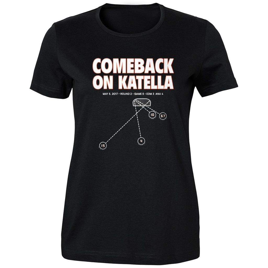 Comeback On Katella Anaheim Ducks Shirt