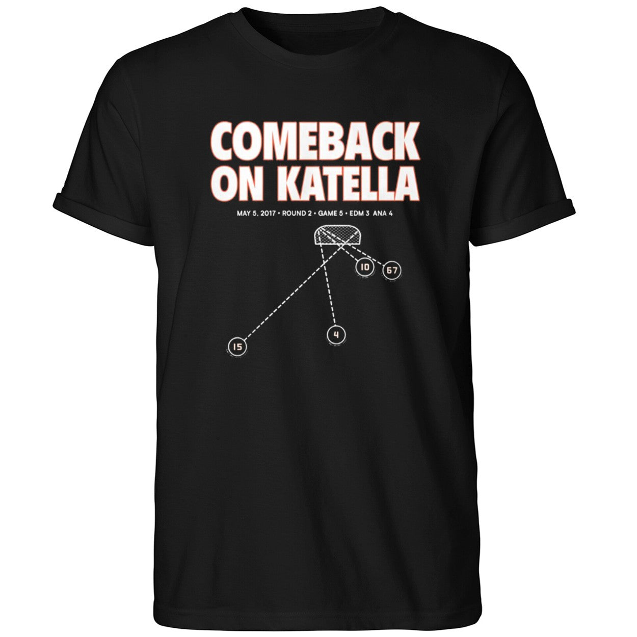 Comeback On Katella Anaheim Ducks Shirt
