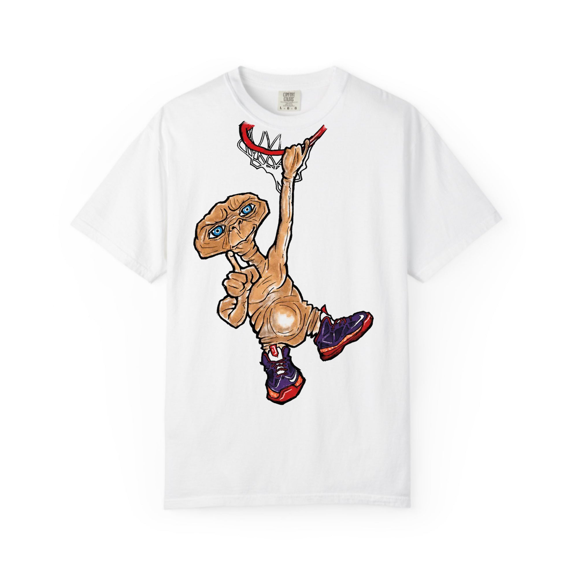 E T The Extra Terrestrial Dunk Basketball Shirt