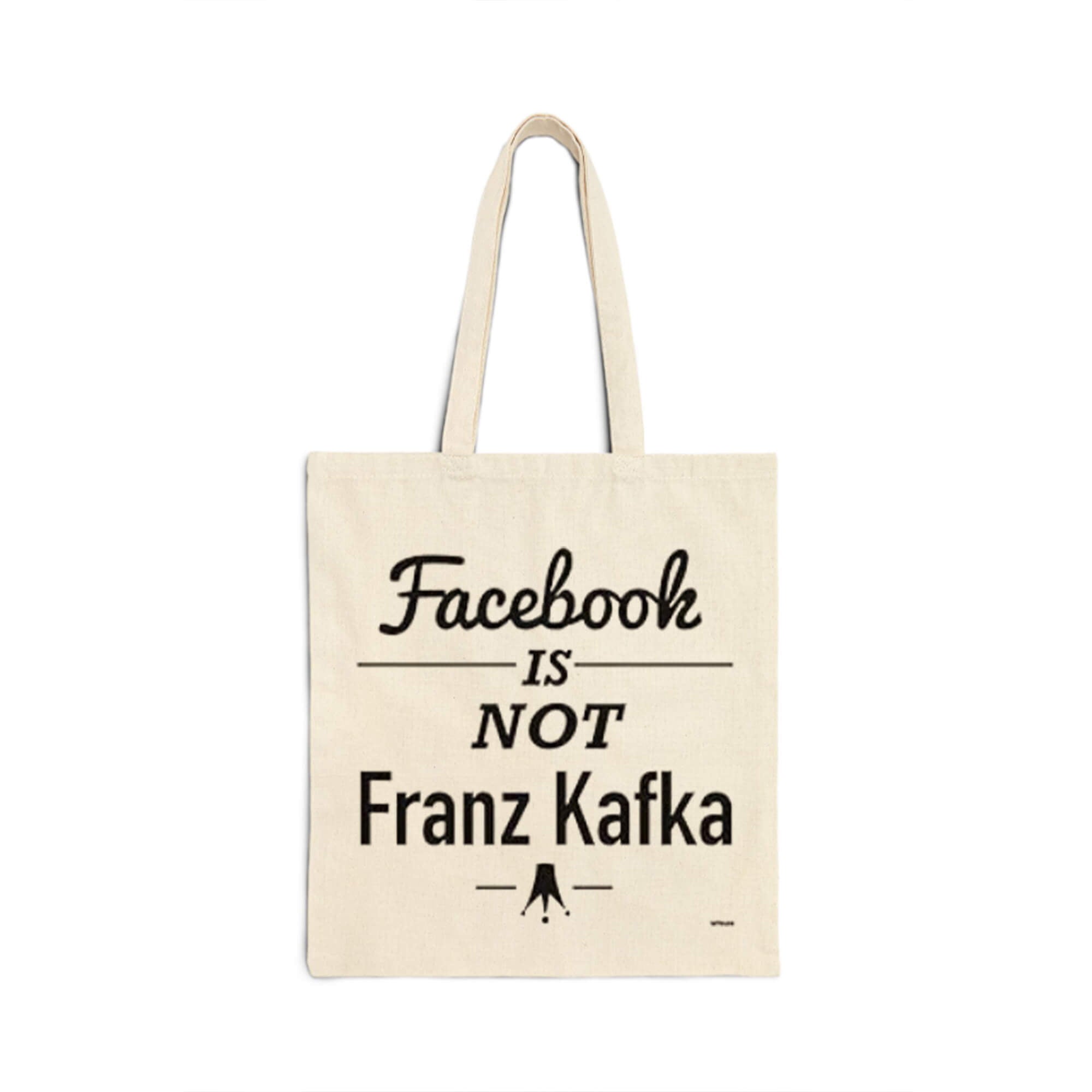 Facebook is not Franz Kafka Tote Bag