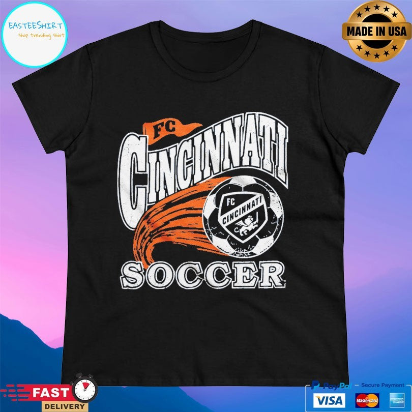 Fc Cincinnati Soccer Retro Heritage T-shirt