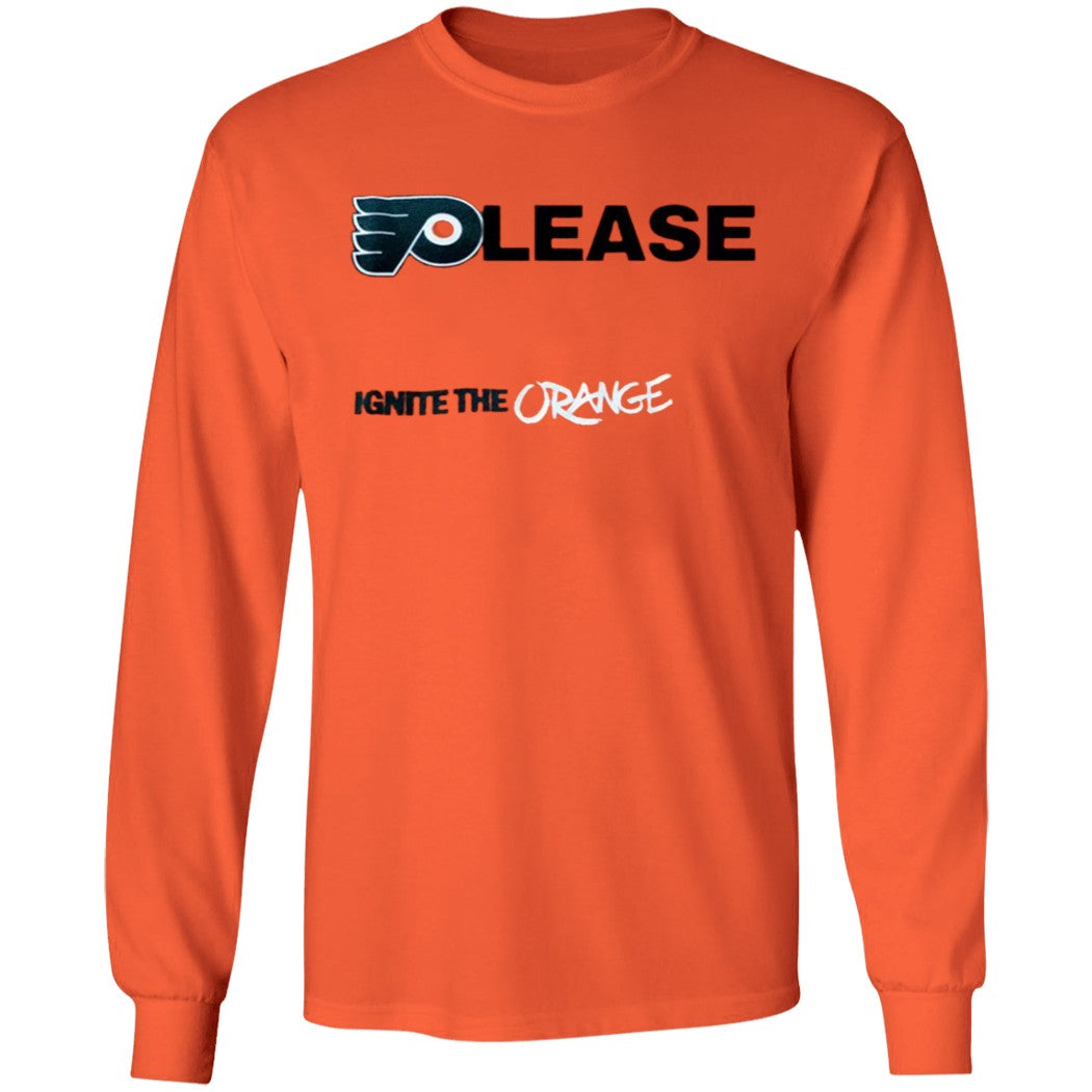 Flyers Please Ignite The Orange Shirt