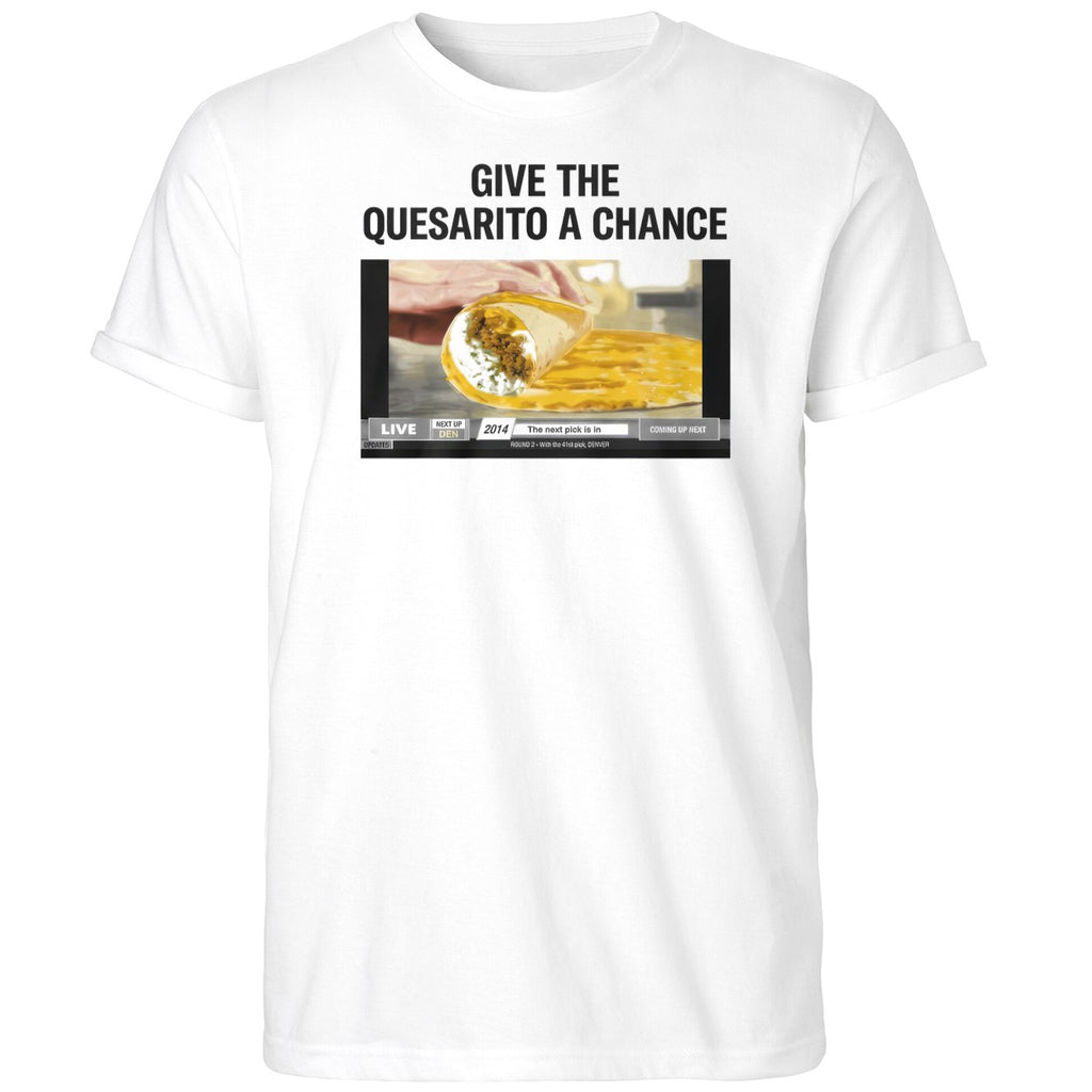 Give the Quesarito a chance at Ball Arena Shirt