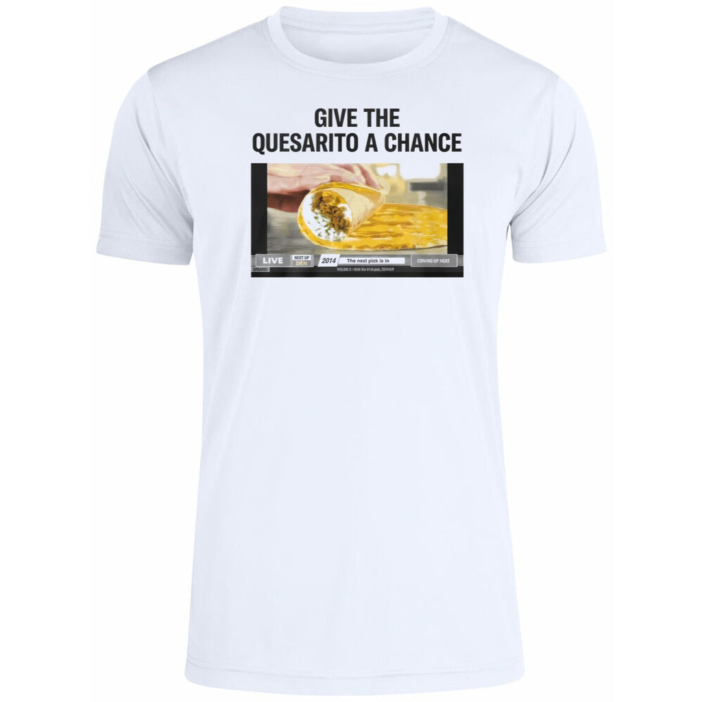 Give the Quesarito a chance at Ball Arena Shirt