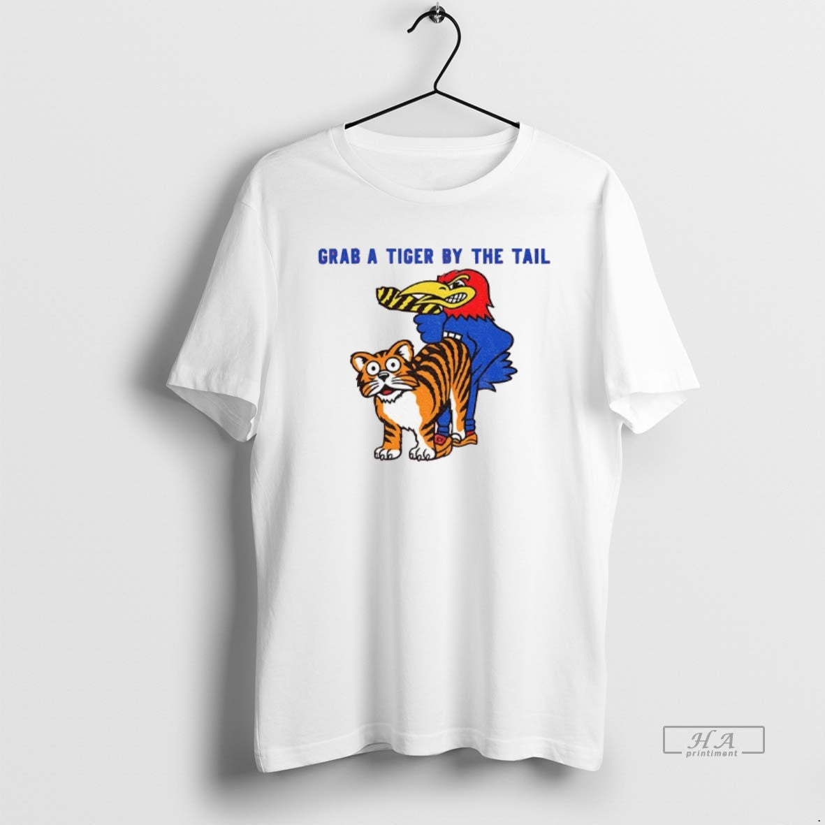 Official Grab Tiger Tail Kansas Jayhawks Vs Missouri Tigers Football T-Shirts