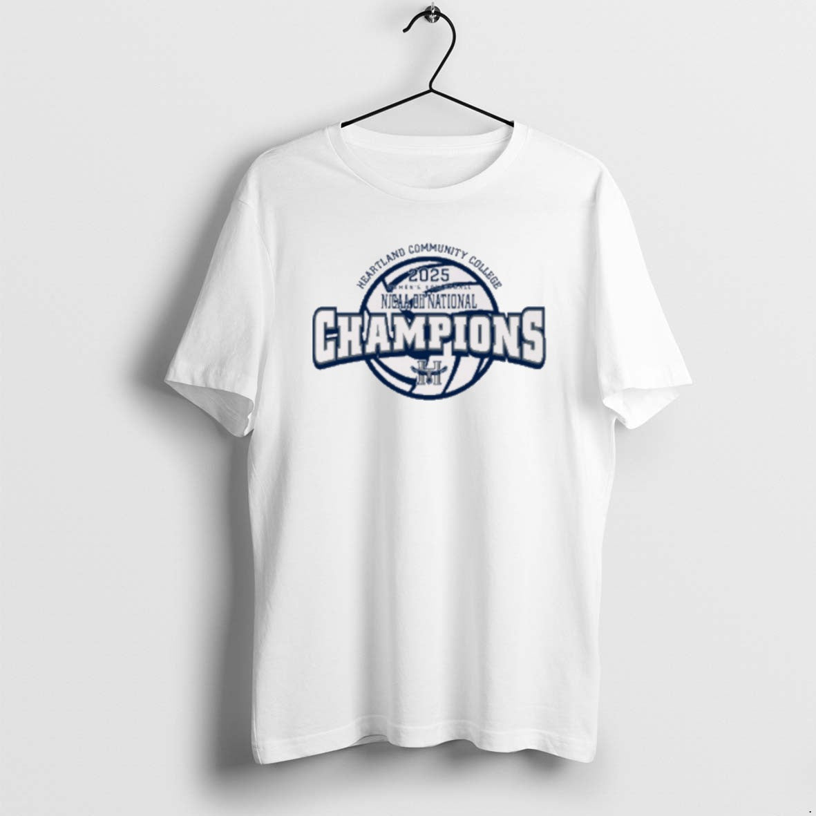 Official Heartland Community College 2025 Volleyball Njcaa Dii National Champions Team Legend T-Shirts