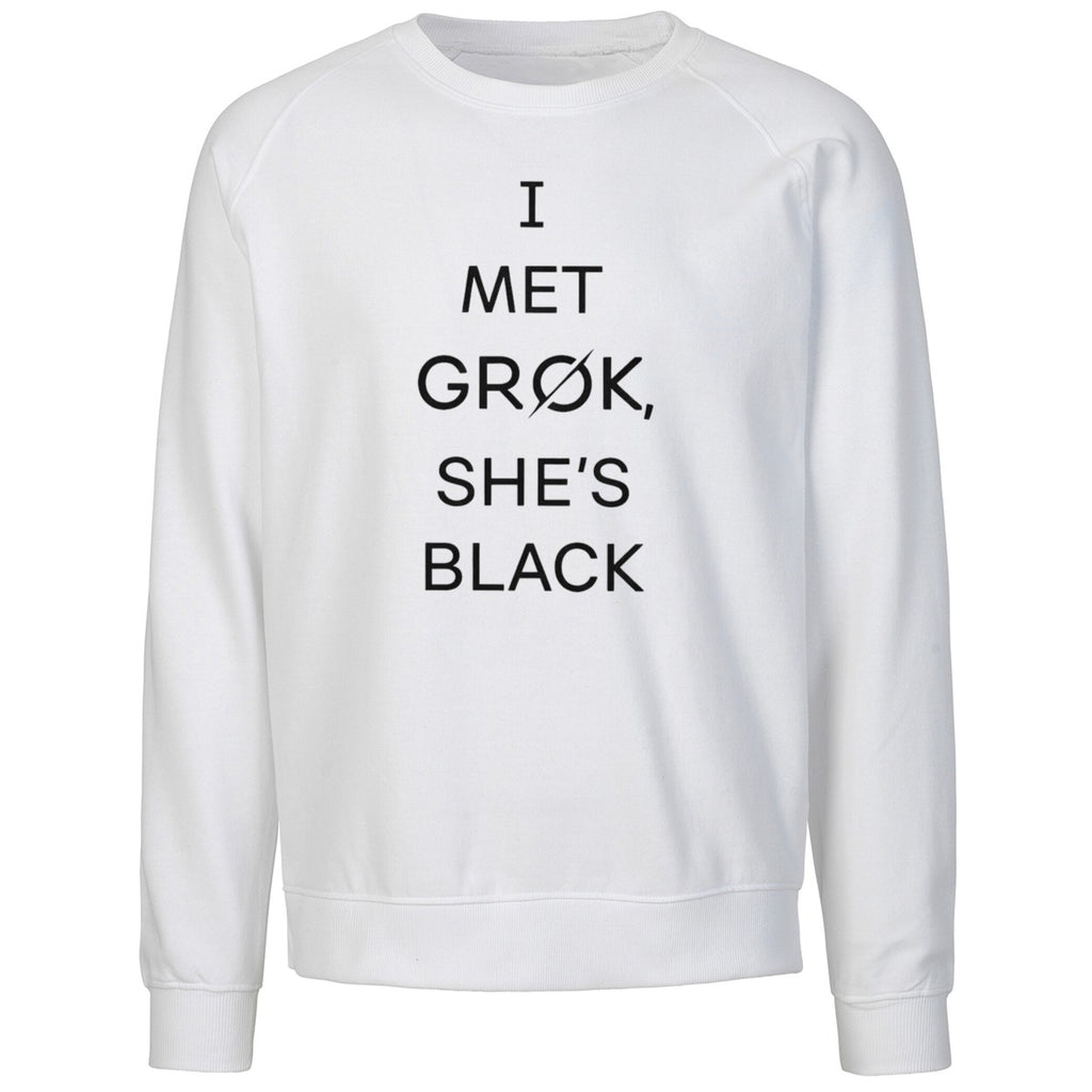 I Met Grok She’s Black Shirt