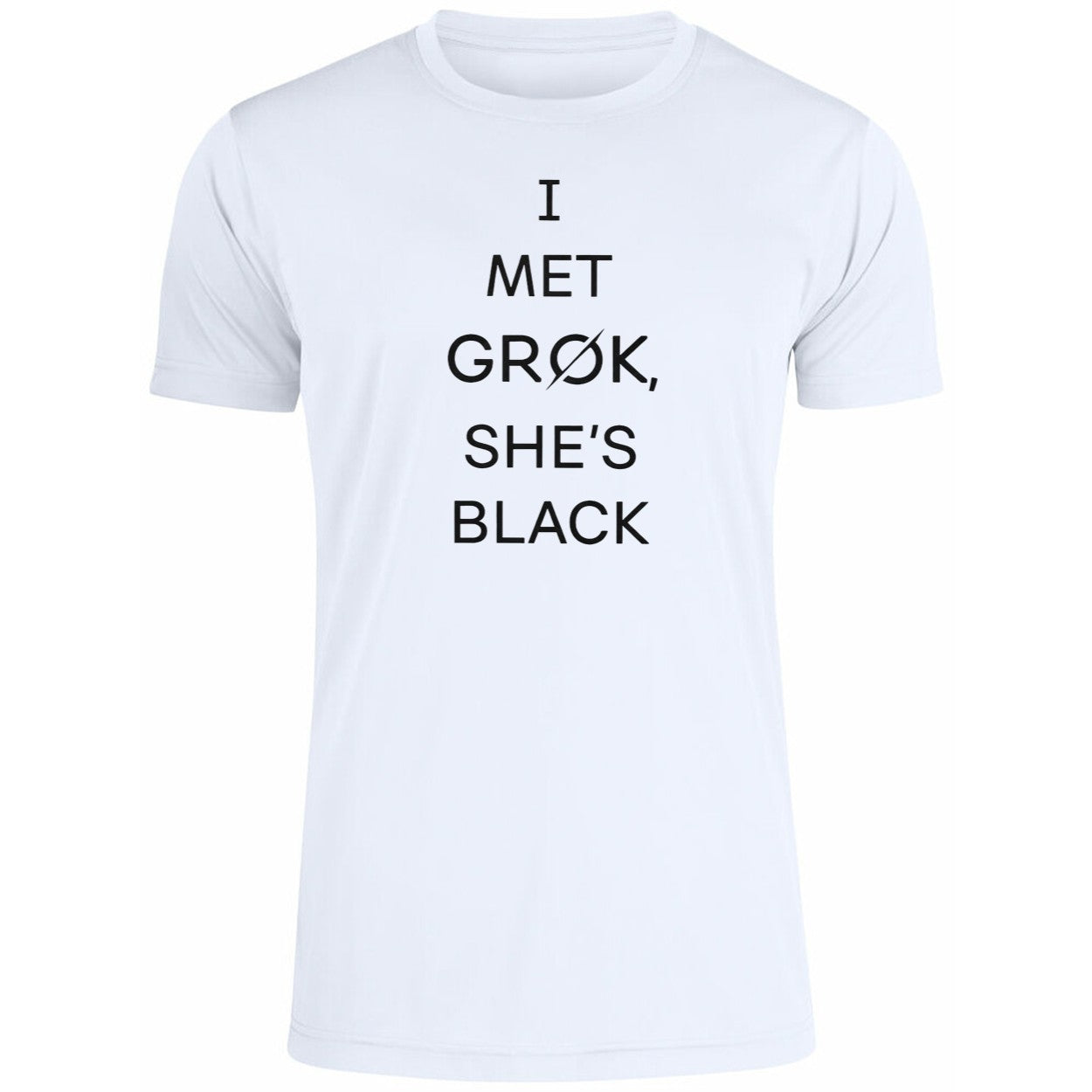 I Met Grok She’s Black Shirt