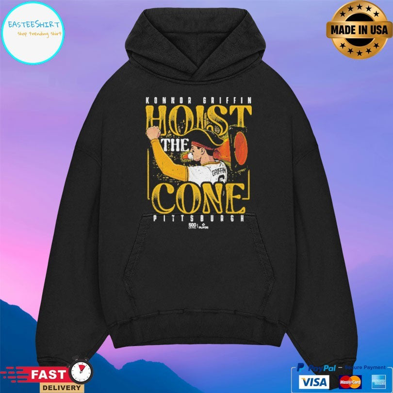 Konnor Griffin Pittsburgh Pirates Hoist The Cone T-shirt