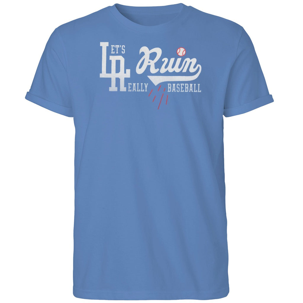 LA Run Let’s Run Really Baseball Dodgers Shirt