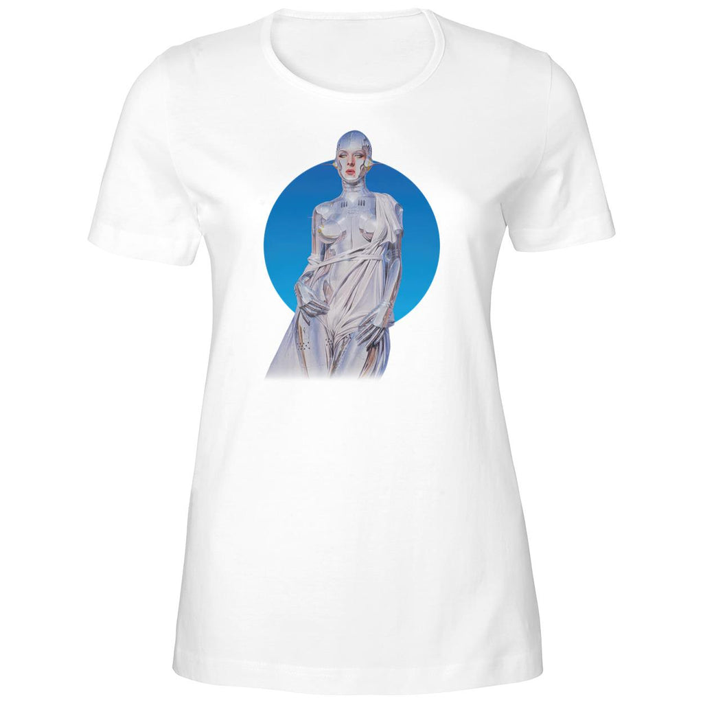 Lewis Hamilton Hajime Sorayama Chrome Shirt