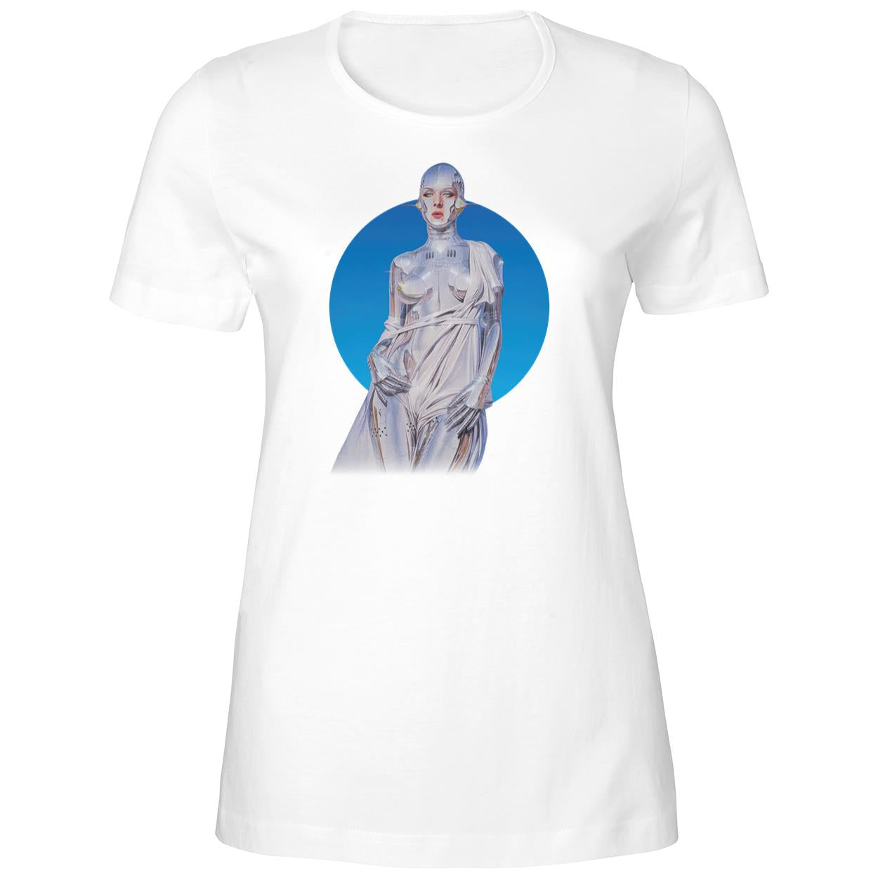 Lewis Hamilton Hajime Sorayama Chrome Shirt