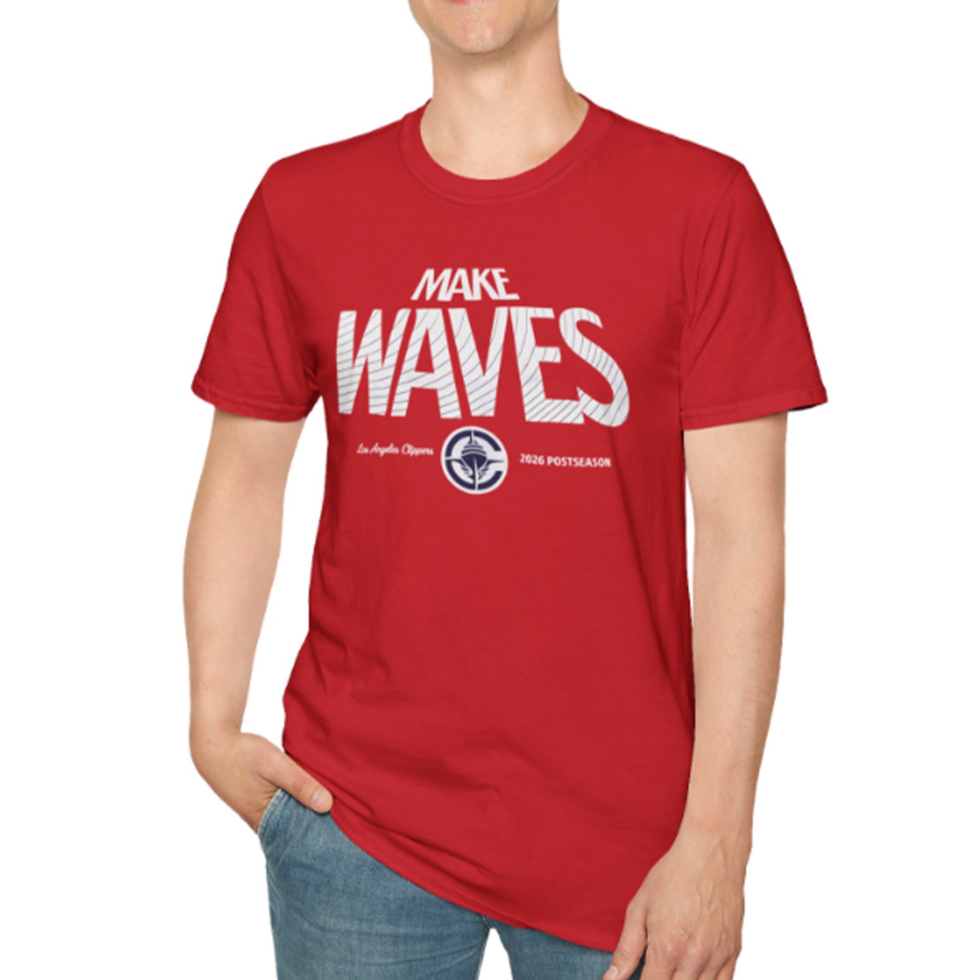 Make Waves Los Angeles Clippers 2026 Postseason Shirt