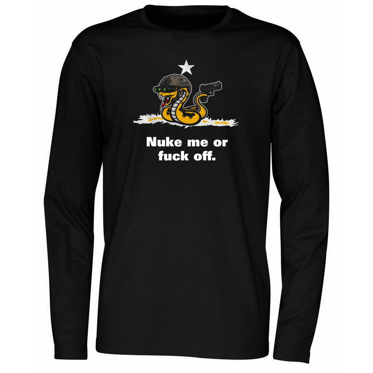 Nuke Me Or Fuck Off Shirt