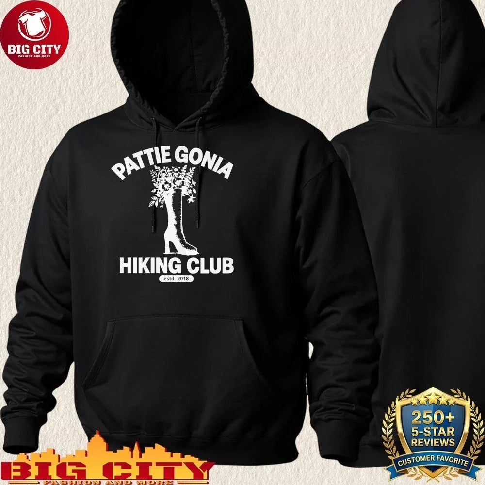 Official Pattie Gonia Hiking Club shirt