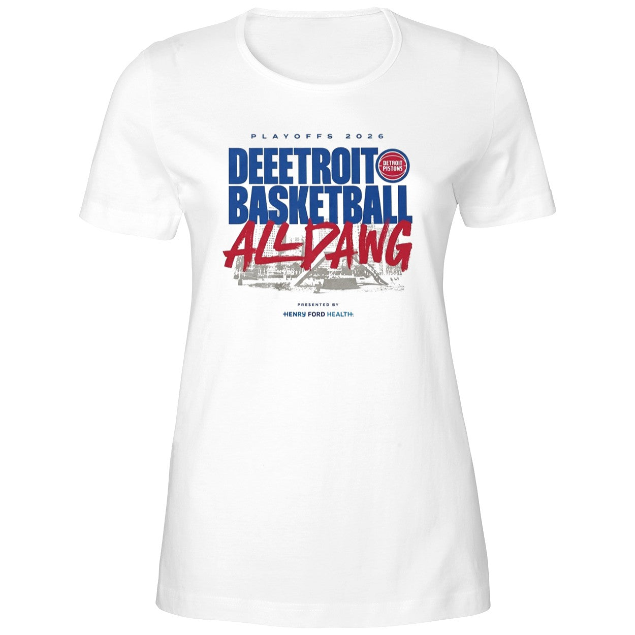 Playoffs 2026 Deeetroit Basketball All Dawg Shirt