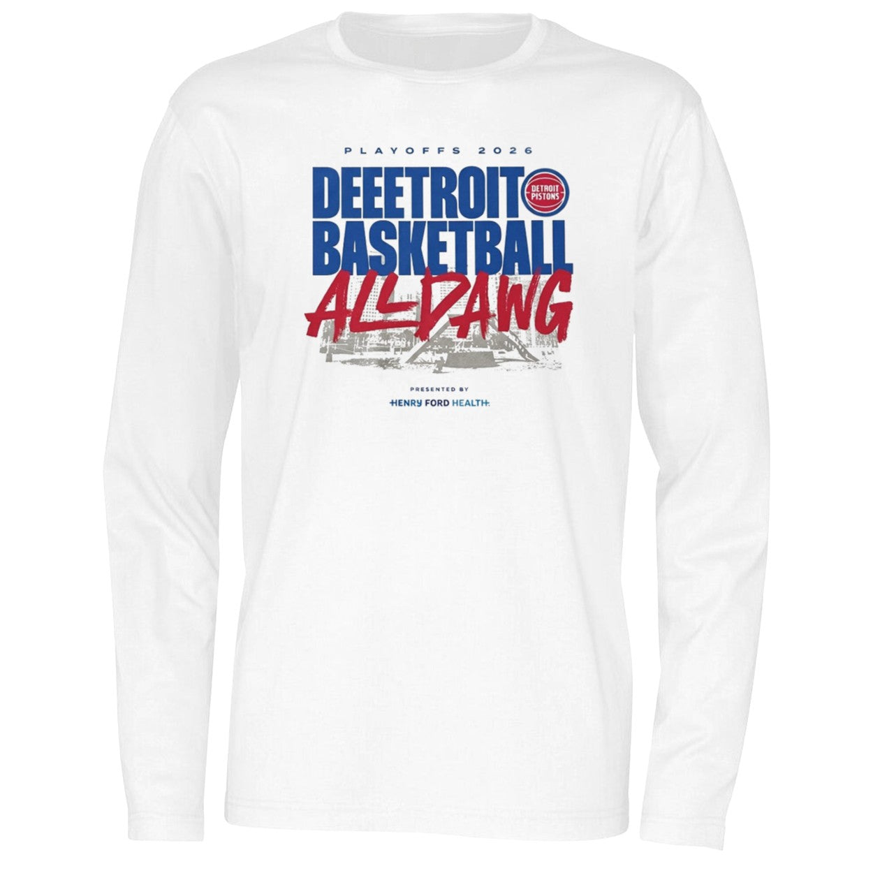 Playoffs 2026 Deeetroit Basketball All Dawg Shirt