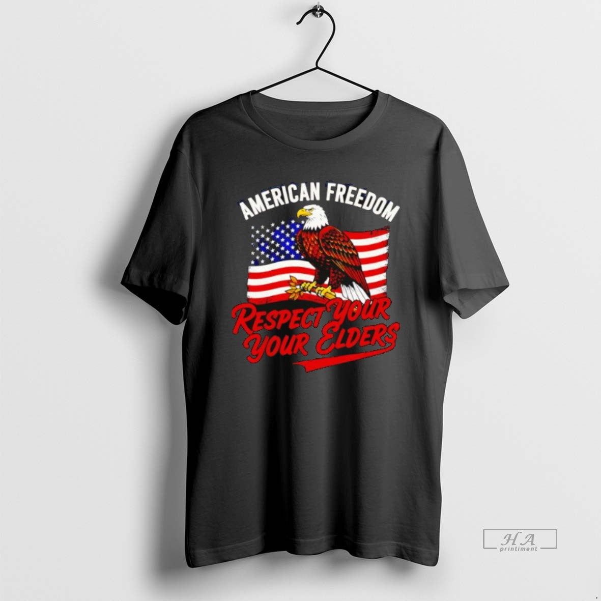 Official Respect Your Elders American Freedom Patriotic T-Shirts