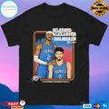 Shai Gilgeous-Alexander And Chet Holmgren Oklahoma City Thunder Basketball Step Brothers T-shirt