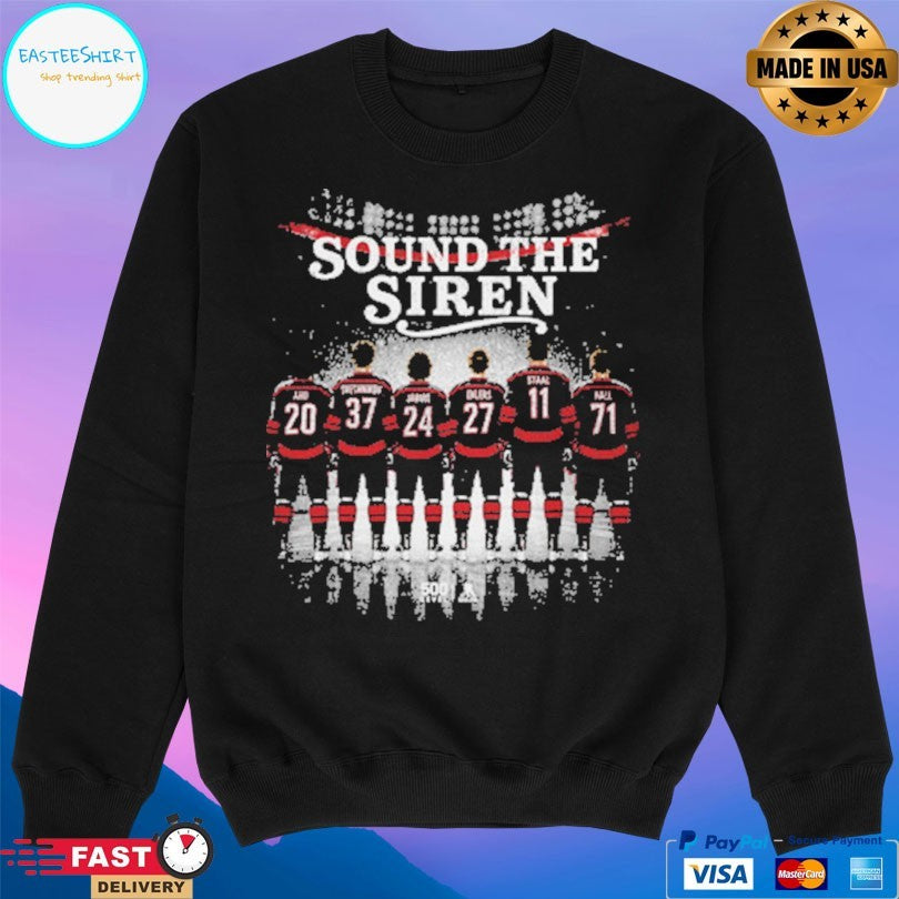 Sound The Siren Carolina Hockey 2026 Playoffs T-shirt