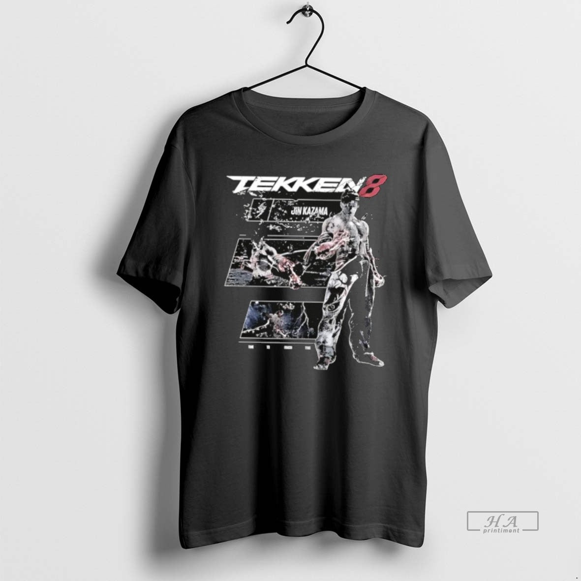 Official Tekken 8 Jin Kazama Retro T-Shirts