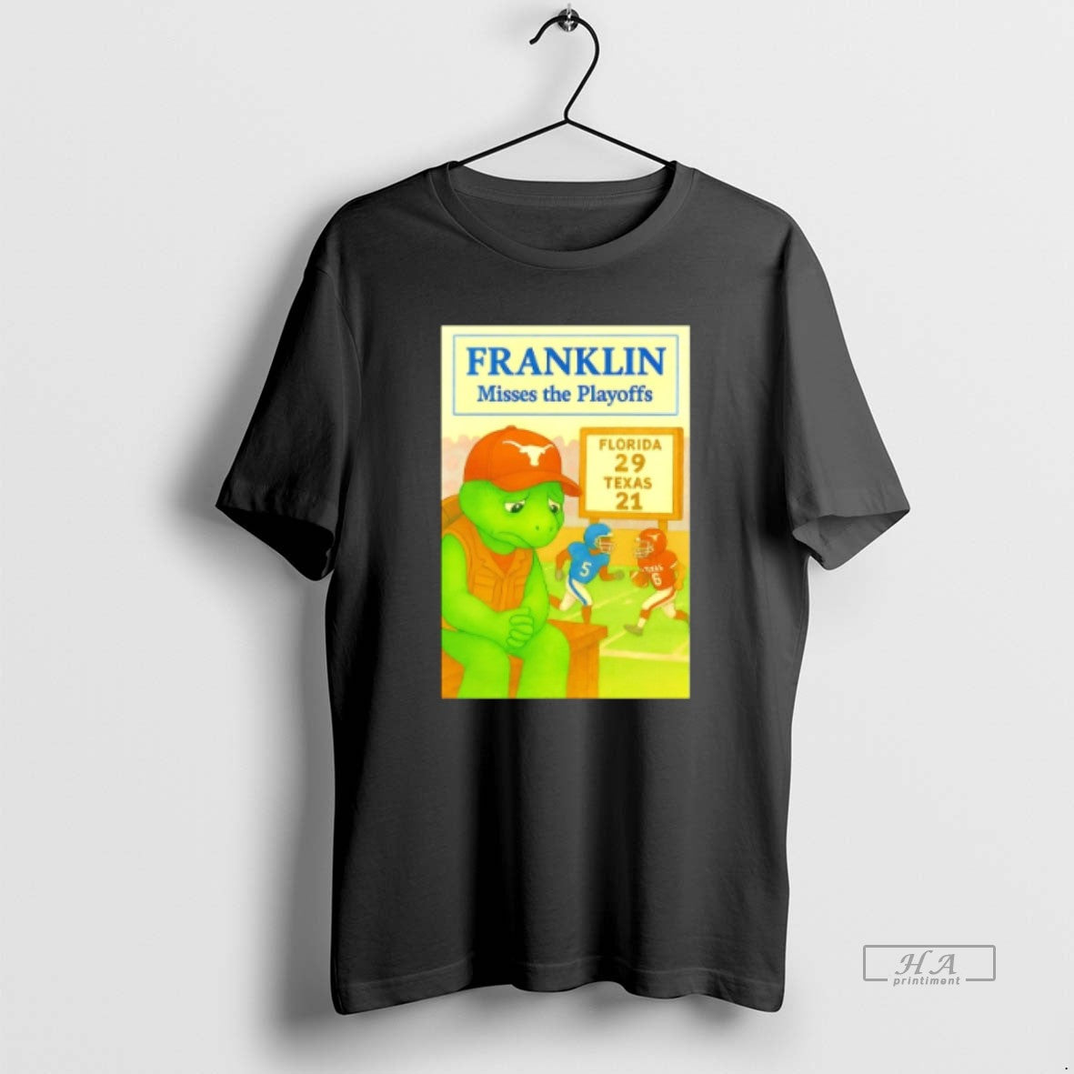 Official Texas Longhorns Turtle Franklin Misses Playoffs Pete Hegseth Meme T-Shirts