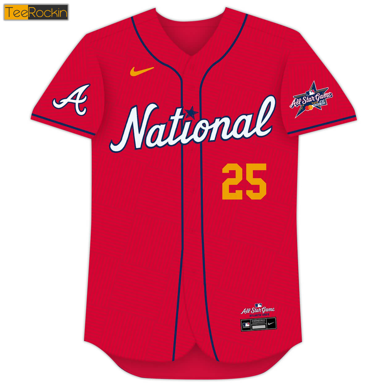 Washington Nationals 2025 MLB All-Star Game Baseball Jersey