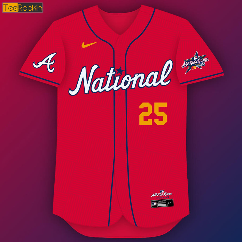 Washington Nationals 2025 MLB All-Star Game Baseball Jersey
