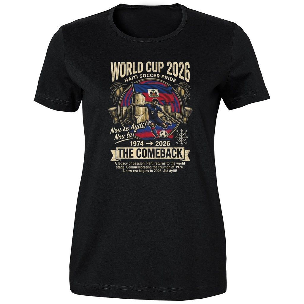 World Cup 2026 Haiti Soccer Pride The Comeback Shirt