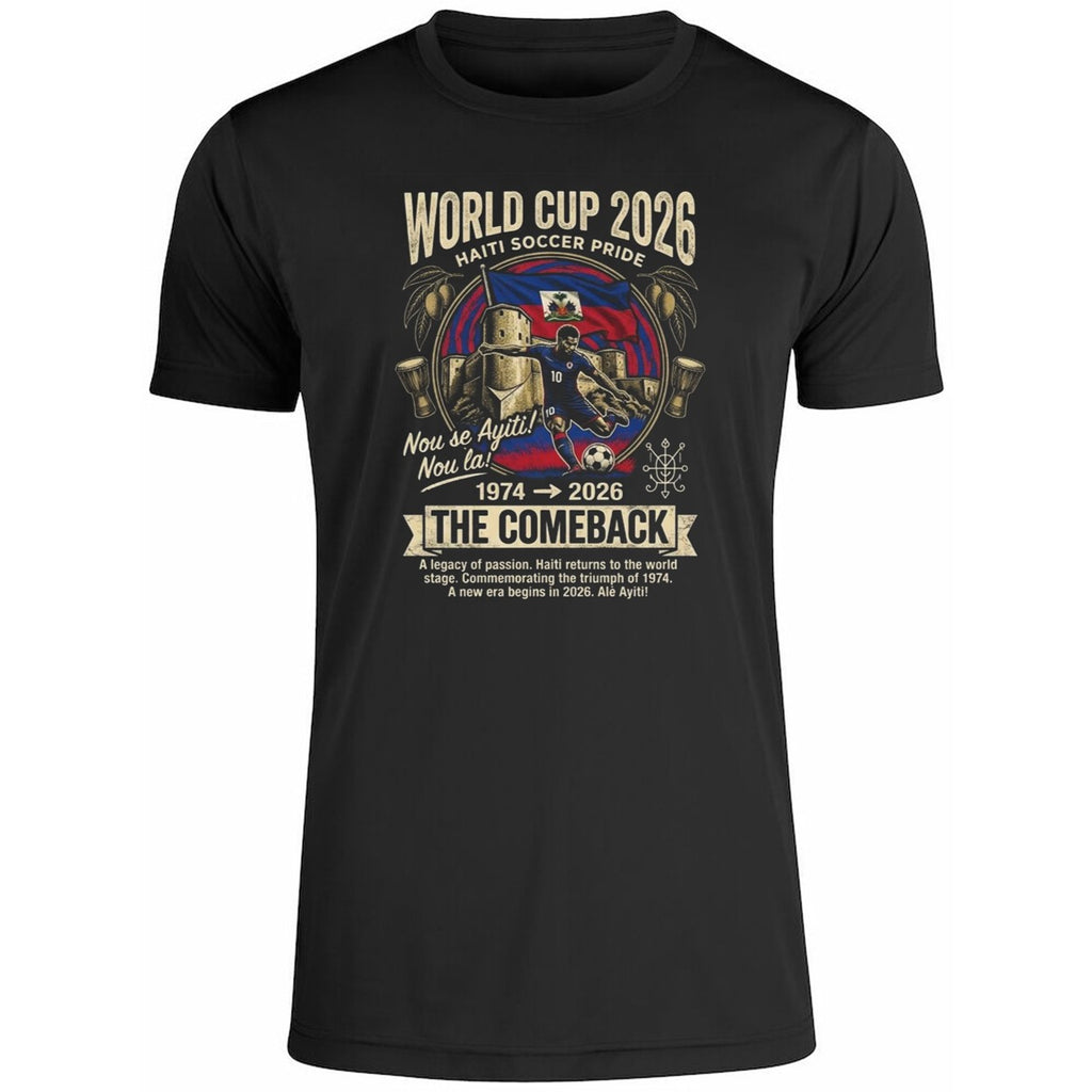 World Cup 2026 Haiti Soccer Pride The Comeback Shirt