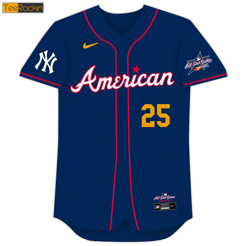Yankees 2025 MLB All-Star Game Baseball Jersey