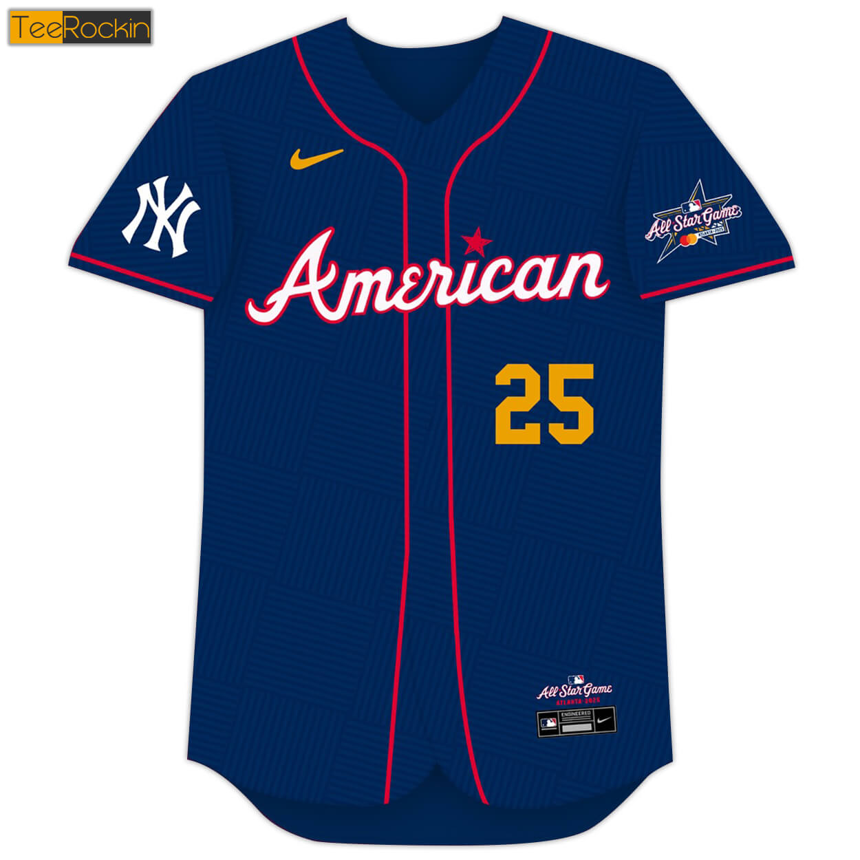 Yankees 2025 MLB All-Star Game Baseball Jersey