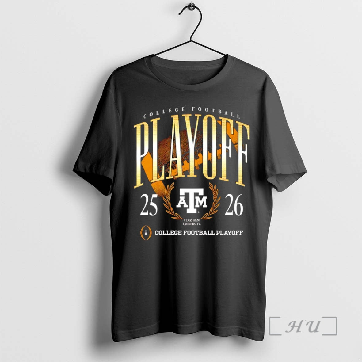 Officials 2025 2026 College Football Playoff Texas M Aggies Crest T-Shirts