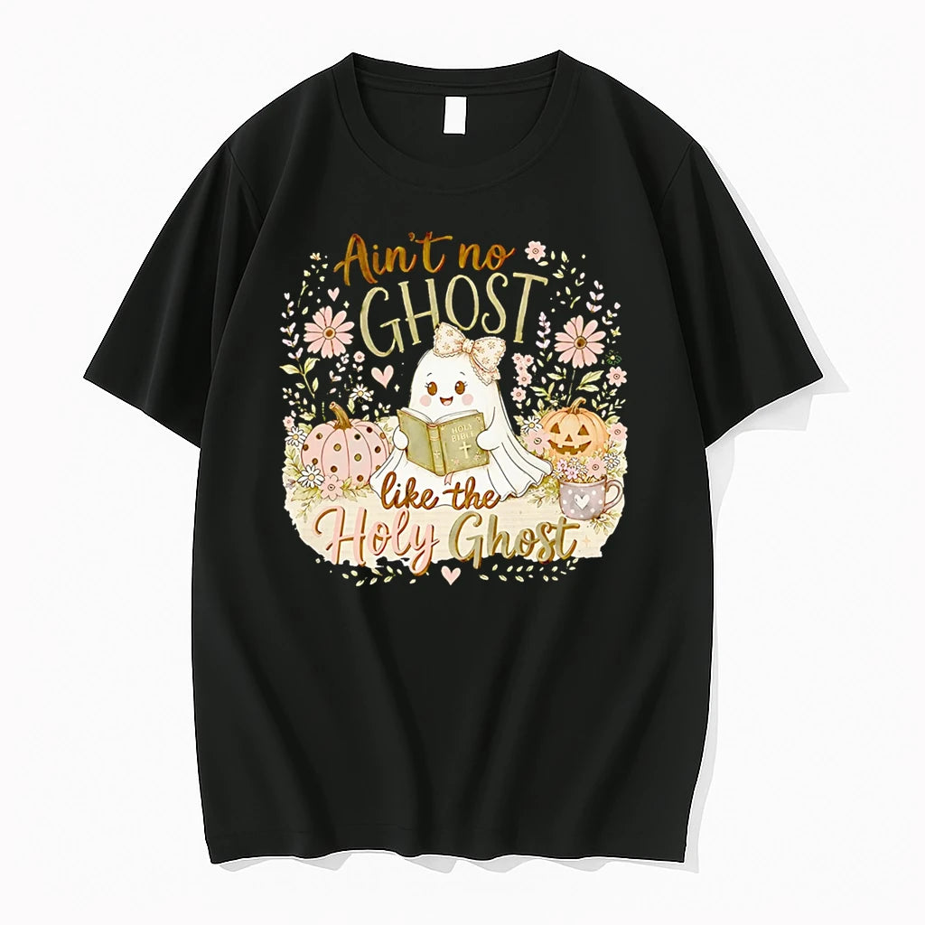 Officials Aint No Ghost Like The Holy Ghost Ghost Reading Bible T Shirt Sweater