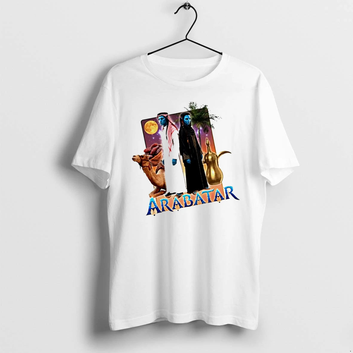 Officials Arabatar Avatar Parody With Camel And Dates T Shirt Sweater