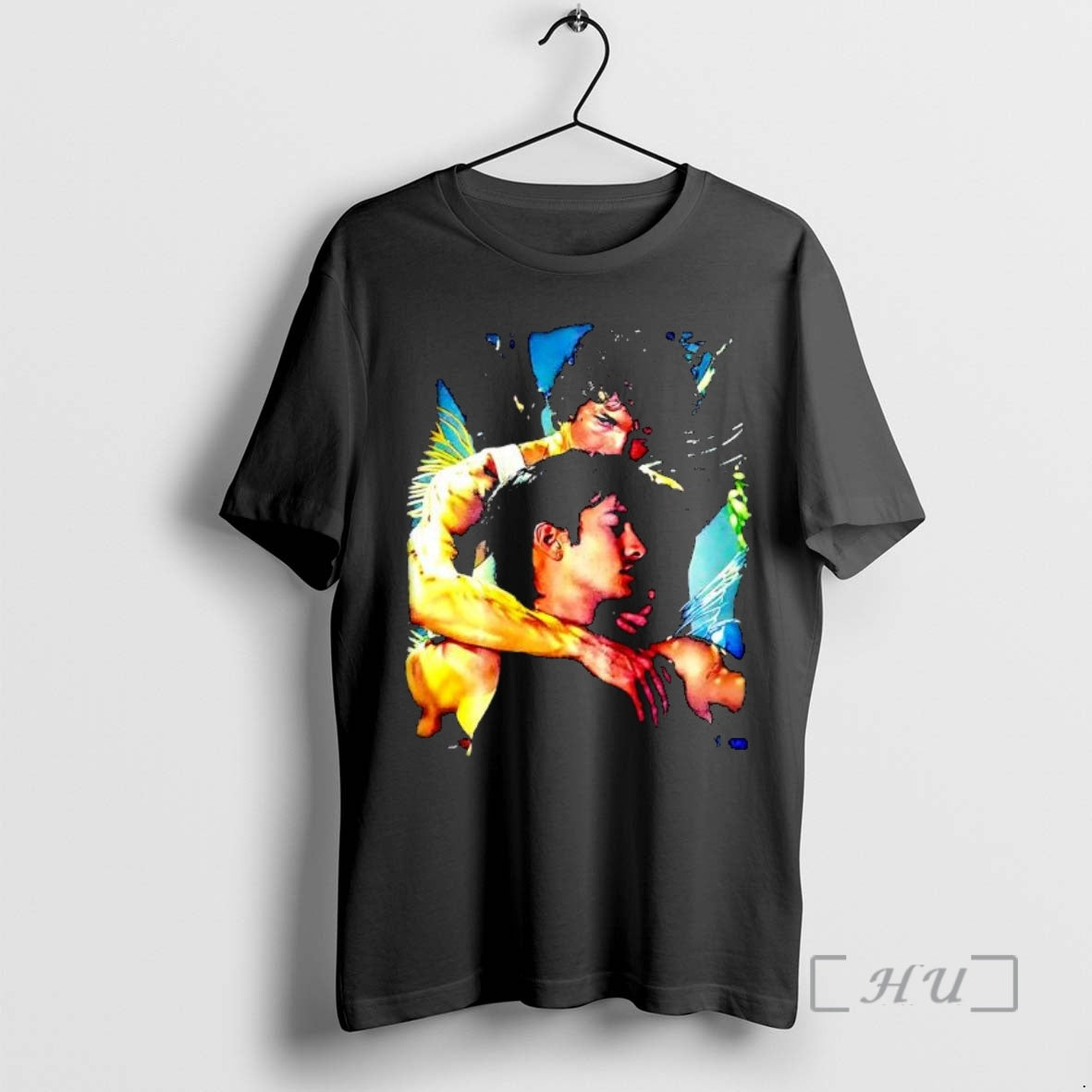 Officials Artistic Portrait Two Embracing Under Water Lighting T-Shirts
