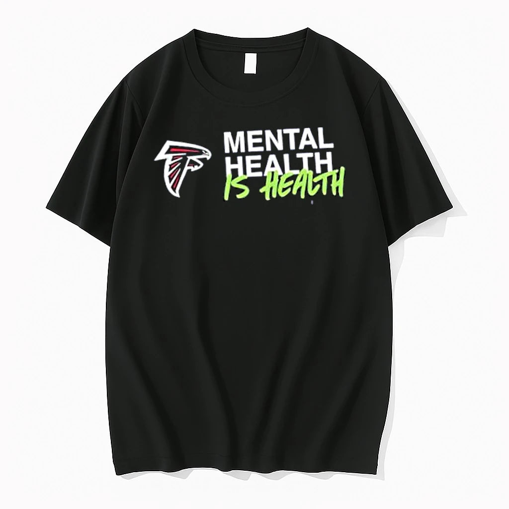 Officials Atlanta Falcons Mental Health Is Health Merch T Shirt Sweater