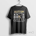 Officials Autism Not Disability Different Ability Skeleton Dab T-Shirts