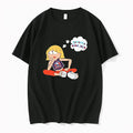 Officials Best Toronto Blue Jays Mlb Blonde Cartoon Girl Sitting Thought Bubble Mens
