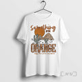 Officials Boho Cow Skull Something Orange T-Shirts