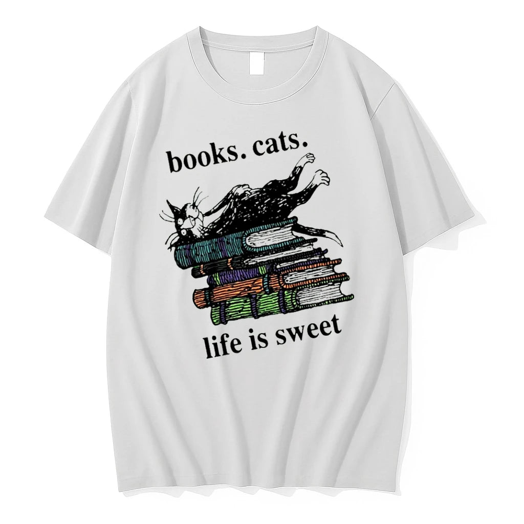 Officials Book Cats Life Is Sweet T Shirt Sweater