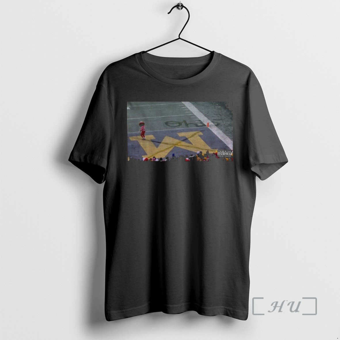 Officials Brutus Buckeye Ohio Snow Brutus Crosses Out Michigan T-Shirts