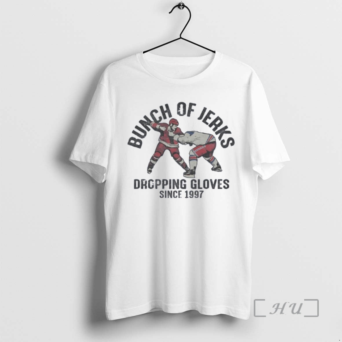 Officials Bunch Jerks Dropping Gloves Since 1997 Hockey T-Shirts