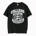 Officials College Drop Off Survivor Son Daughter Going To College Dad Merch T Shirt Sweater