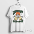 Officials Cream City Milwaukee Bucks Nba Ornaments T-Shirts