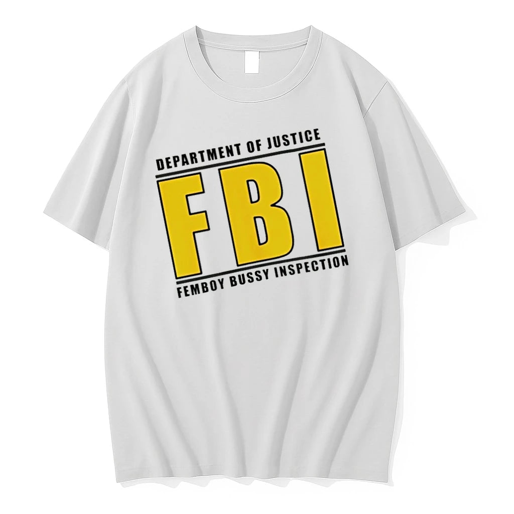 Officials Department Of Justice Fbi Femboy Bussy Inspection T Shirt Sweater